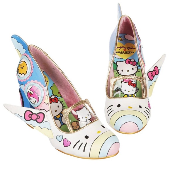 Hello Kitty Shoes - Hello Kitty Multicolor Winged Heels